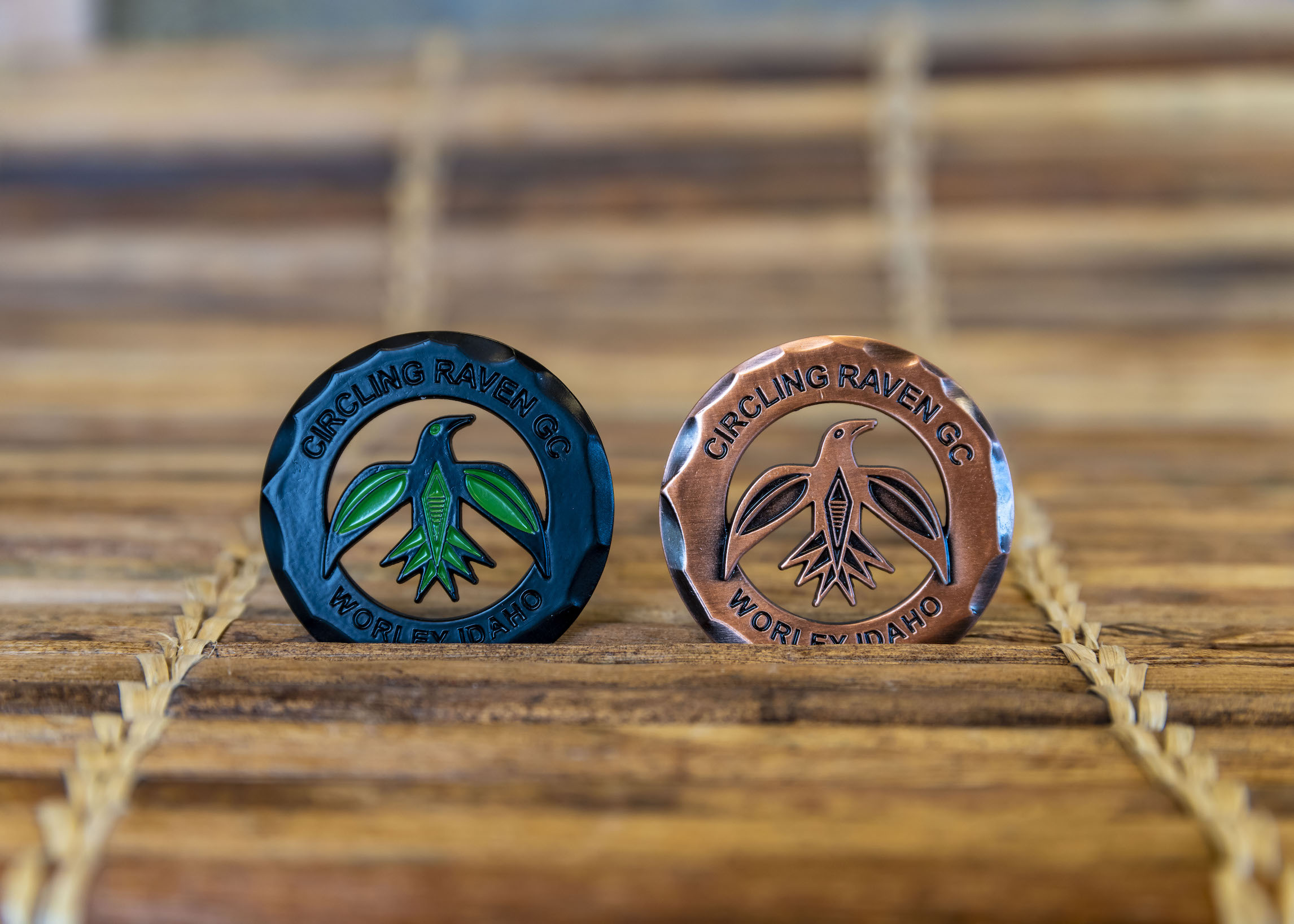 Circling_Raven_Cut_Out_Coin_DSC5131 golf accessories