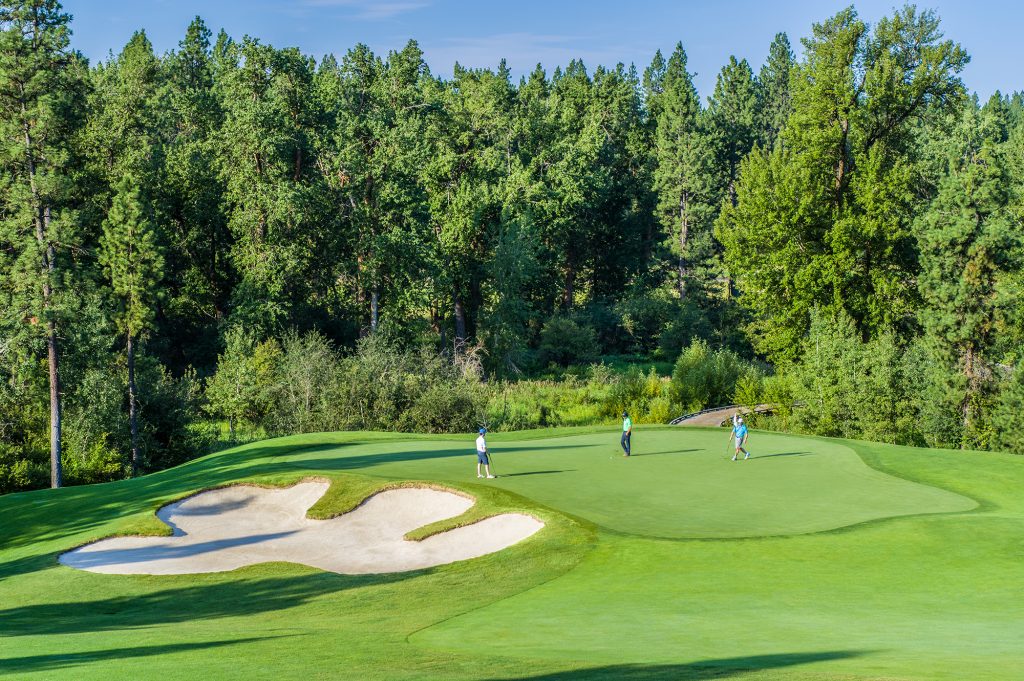 The Best North Idaho Golf Course Circling Raven Golf Course