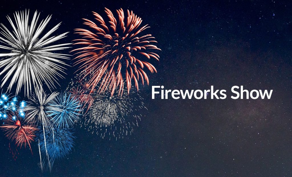 2023 Fireworks graphic